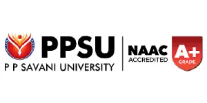P P Savani University logo